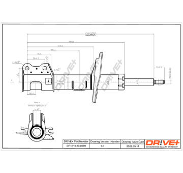 Tlumič pérování Dr!ve+ DP1610.10.0089