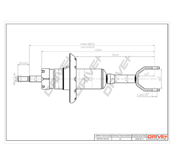 Tlumič pérování Dr!ve+ DP1610.10.0101