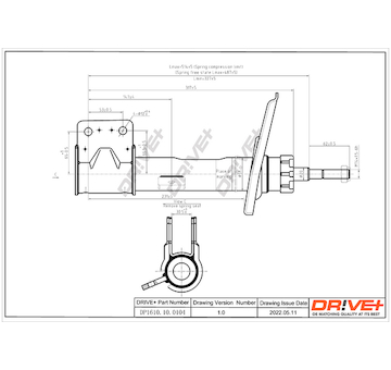 Tlumič pérování Dr!ve+ DP1610.10.0104