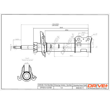 Tlumič pérování Dr!ve+ DP1610.10.0109