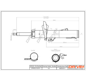 Tlumič pérování Dr!ve+ DP1610.10.0111