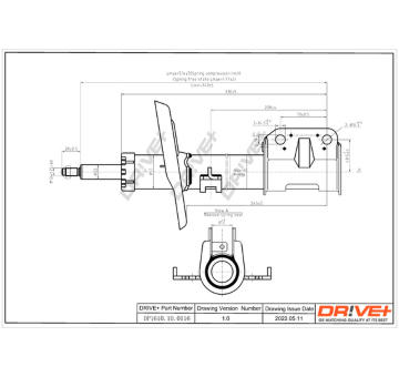Tlumič pérování Dr!ve+ DP1610.10.0116