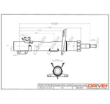 Tlumič pérování Dr!ve+ DP1610.10.0118