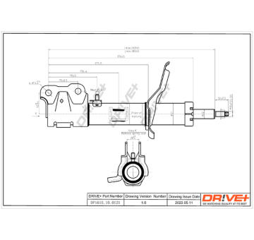 Tlumič pérování Dr!ve+ DP1610.10.0121