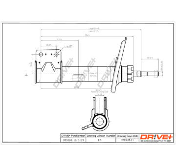 Tlumič pérování Dr!ve+ DP1610.10.0123