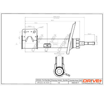 Tlumič pérování Dr!ve+ DP1610.10.0124