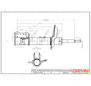 Tlumič pérování Dr!ve+ DP1610.10.0126