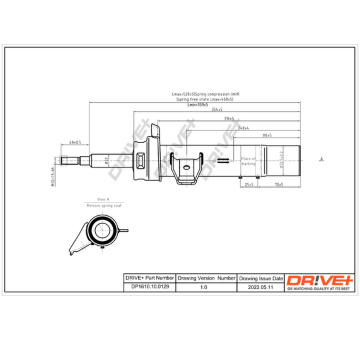 Tlumič pérování Dr!ve+ DP1610.10.0129