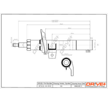 Tlumič pérování Dr!ve+ DP1610.10.0152