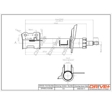 Tlumič pérování Dr!ve+ DP1610.10.0156