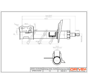 Tlumič pérování Dr!ve+ DP1610.10.0157