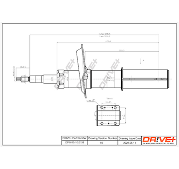 Tlumič pérování Dr!ve+ DP1610.10.0159