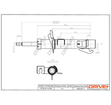 Tlumič pérování Dr!ve+ DP1610.10.0162