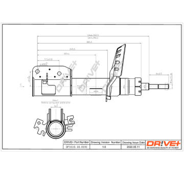 Tlumič pérování Dr!ve+ DP1610.10.0191