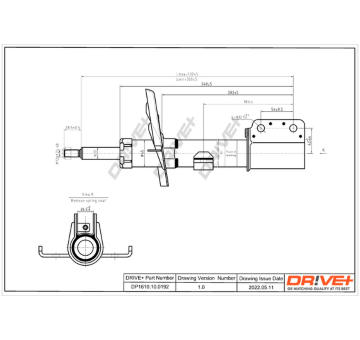 Tlumič pérování Dr!ve+ DP1610.10.0192