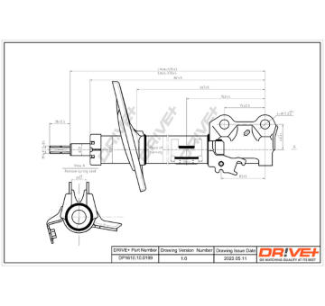 Tlumič pérování Dr!ve+ DP1610.10.0199