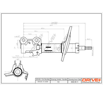 Tlumič pérování Dr!ve+ DP1610.10.0200