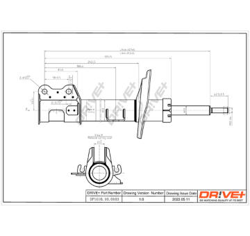 Tlumič pérování Dr!ve+ DP1610.10.0204
