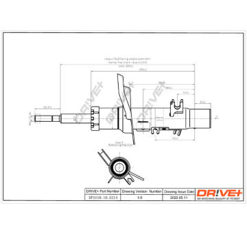 Tlumič pérování Dr!ve+ DP1610.10.0214