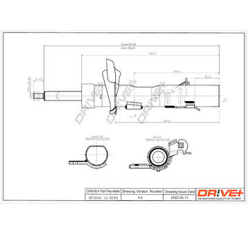 Tlumič pérování Dr!ve+ DP1610.10.0218