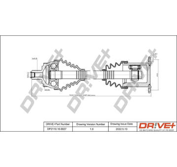 Hnací hřídel Dr!ve+ DP2110.10.0027