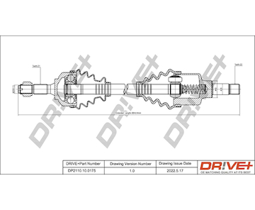 Hnací hřídel Dr!ve+ DP2110.10.0175