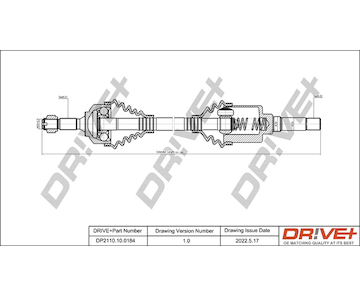 Hnací hřídel Dr!ve+ DP2110.10.0184