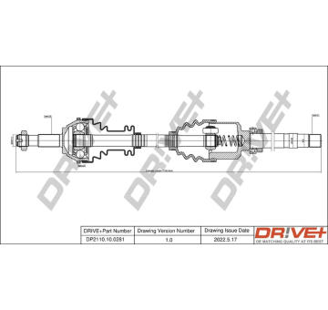 Hnací hřídel Dr!ve+ DP2110.10.0281