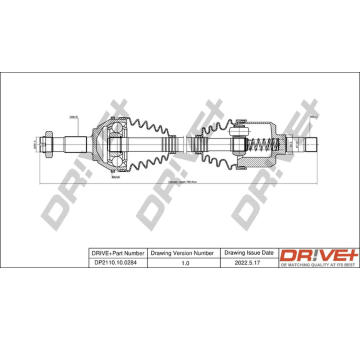 Hnací hřídel Dr!ve+ DP2110.10.0284