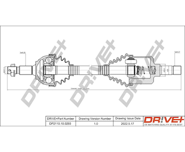 Hnací hřídel Dr!ve+ DP2110.10.0293