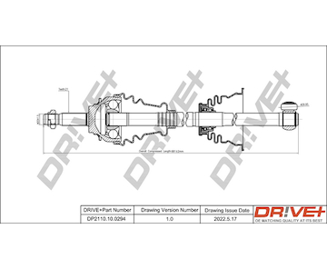 Hnací hřídel Dr!ve+ DP2110.10.0294