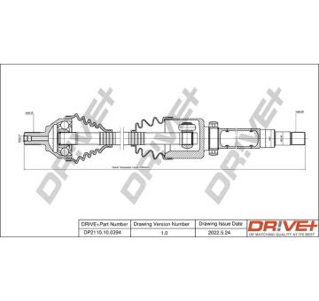 Hnací hřídel Dr!ve+ DP2110.10.0394