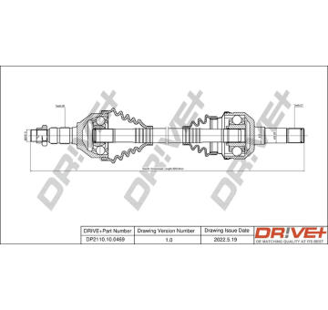 Hnací hřídel Dr!ve+ DP2110.10.0469