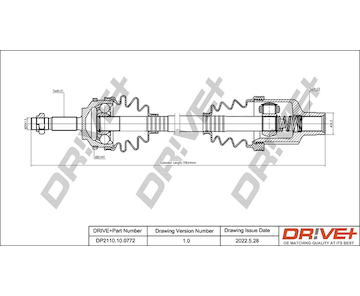 Hnací hřídel Dr!ve+ DP2110.10.0772