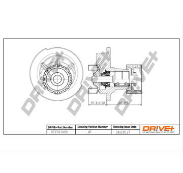 Vodní čerpadlo, chlazení motoru Dr!ve+ DP2310.10.011