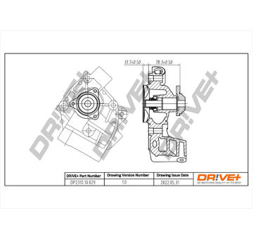 Vodní čerpadlo, chlazení motoru Dr!ve+ DP2310.10.029