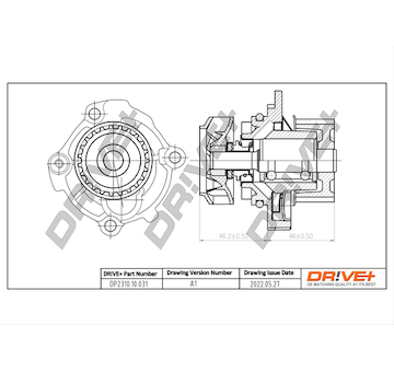 Vodní čerpadlo, chlazení motoru Dr!ve+ DP2310.10.031