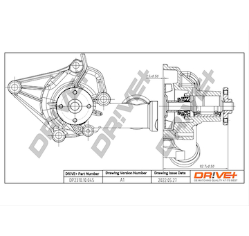 Vodní čerpadlo, chlazení motoru Dr!ve+ DP2310.10.045