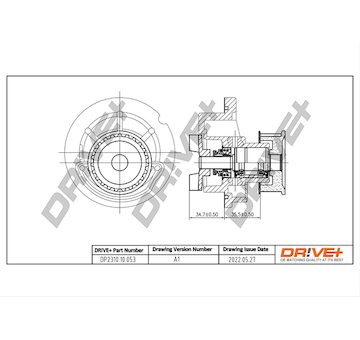 Vodní čerpadlo, chlazení motoru Dr!ve+ DP2310.10.053