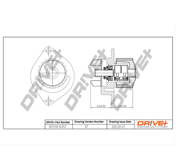 Vodní čerpadlo, chlazení motoru Dr!ve+ DP2310.10.057