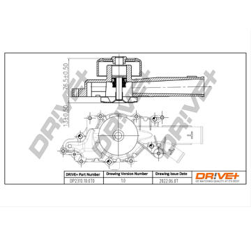 Vodní čerpadlo, chlazení motoru Dr!ve+ DP2310.10.070