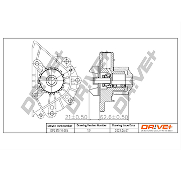 Vodní čerpadlo, chlazení motoru Dr!ve+ DP2310.10.085