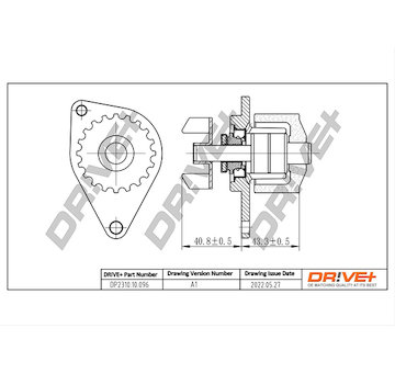 Vodní čerpadlo, chlazení motoru Dr!ve+ DP2310.10.096