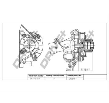 Vodní čerpadlo, chlazení motoru Dr!ve+ DP2310.10.111