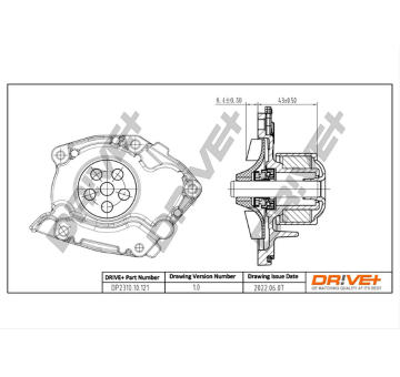 Vodní čerpadlo, chlazení motoru Dr!ve+ DP2310.10.121