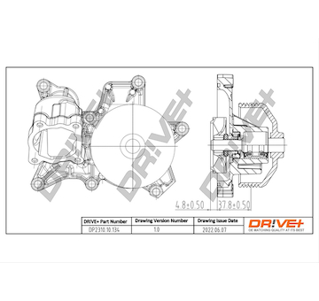 Vodní čerpadlo, chlazení motoru Dr!ve+ DP2310.10.134