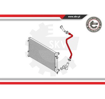 Hadice chladiče ESEN SKV 24SKV353