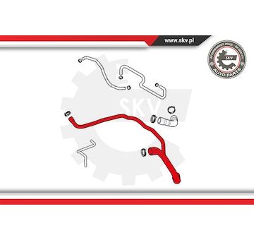 Hadice chladiče ESEN SKV 24SKV359