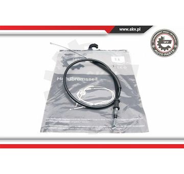 Tažné lanko, parkovací brzda ESEN SKV 25SKV136