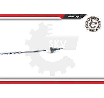 Tažné lanko, parkovací brzda ESEN SKV 25SKV188